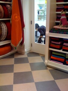 picking up at the groomers